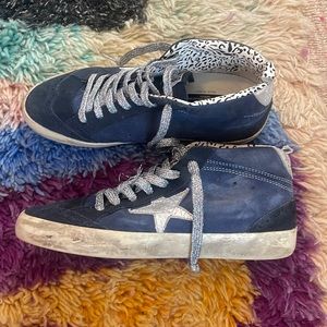 Blue / Silver Golden Goose Midstar
